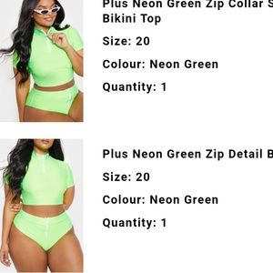 2 piece swim suit